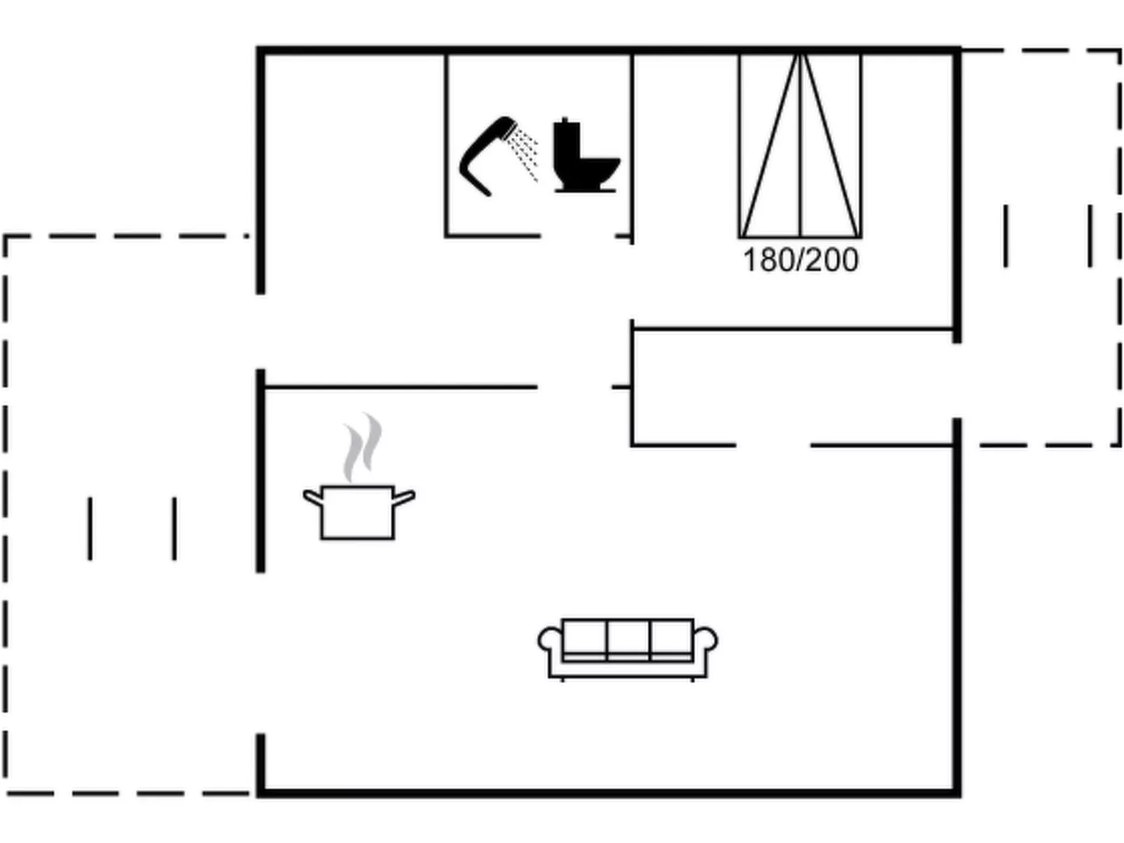 "Gilbert" - 500m from the sea