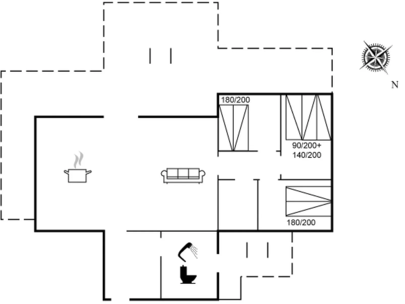 "Jenvold" - 1.5km from the sea
