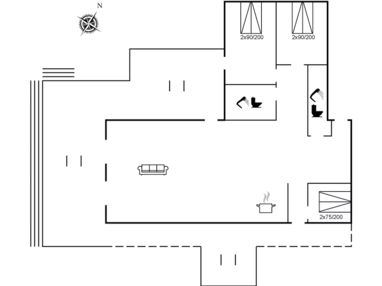 "Agir" - 200m from the sea