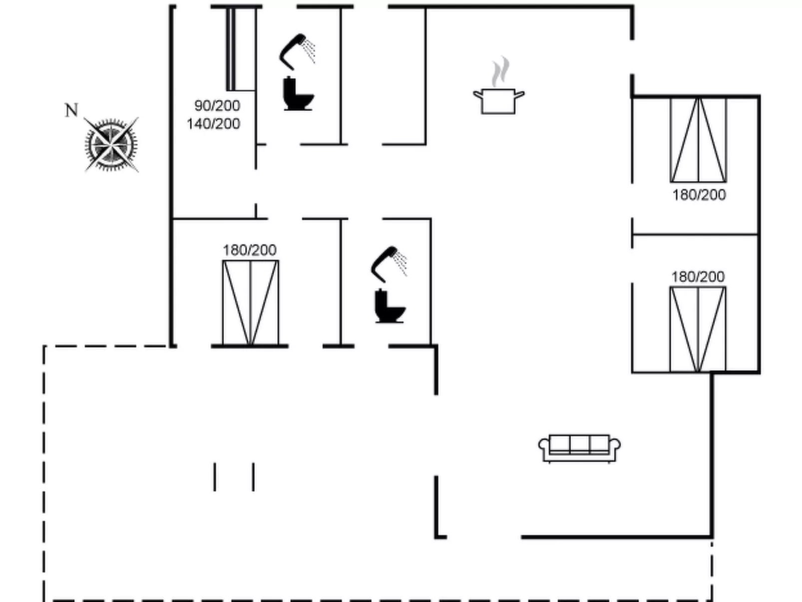 "Danika" - 650m from the sea