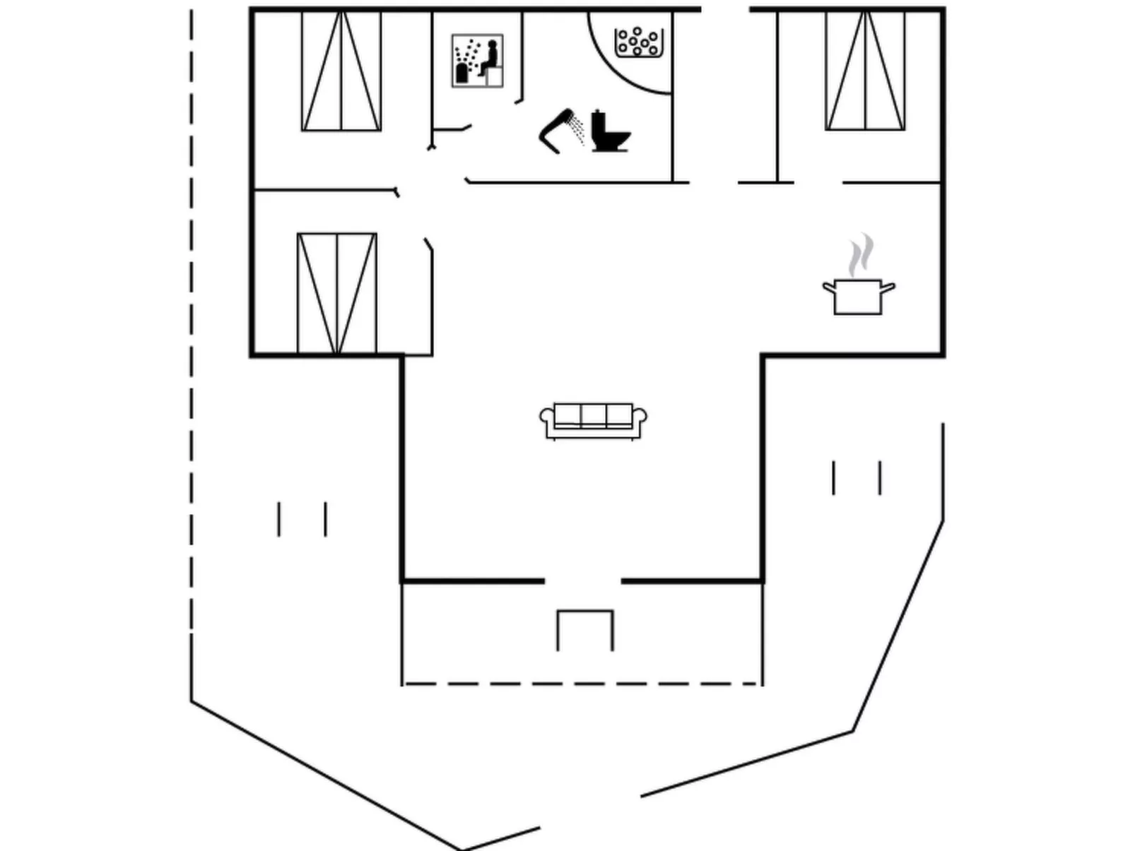 "Siggi" - 800m from the sea