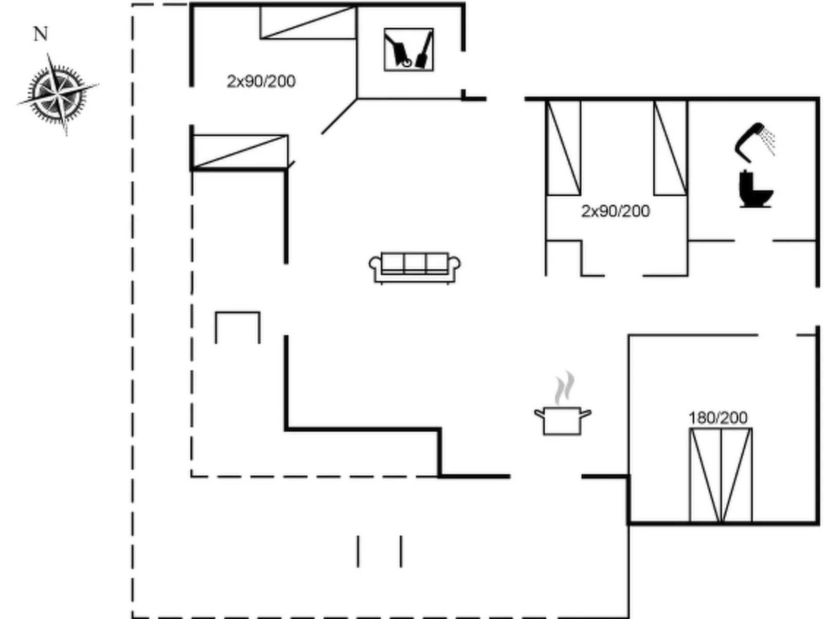 "Holke" - 600m from the sea