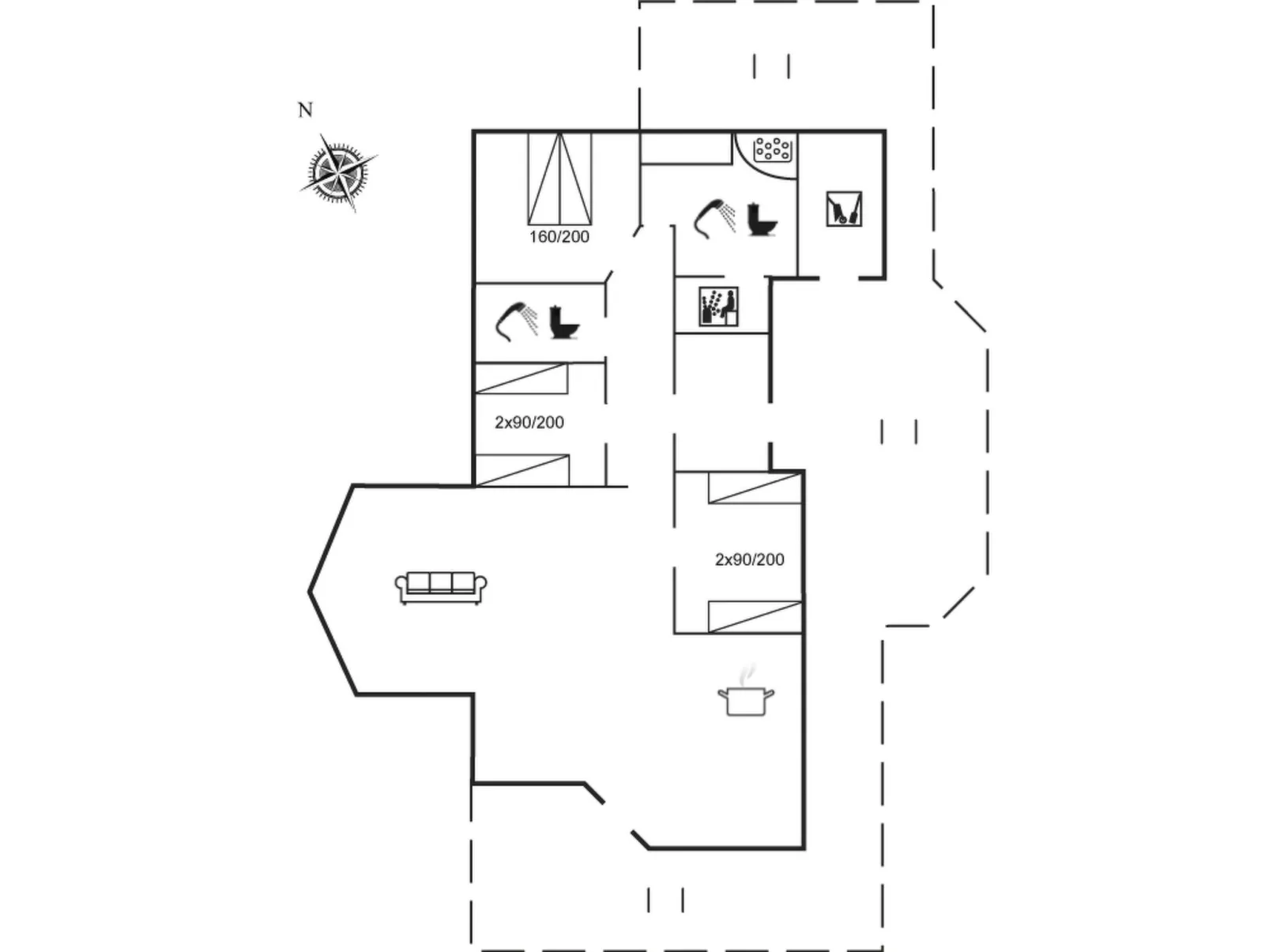 "Udder" - 250m from the sea