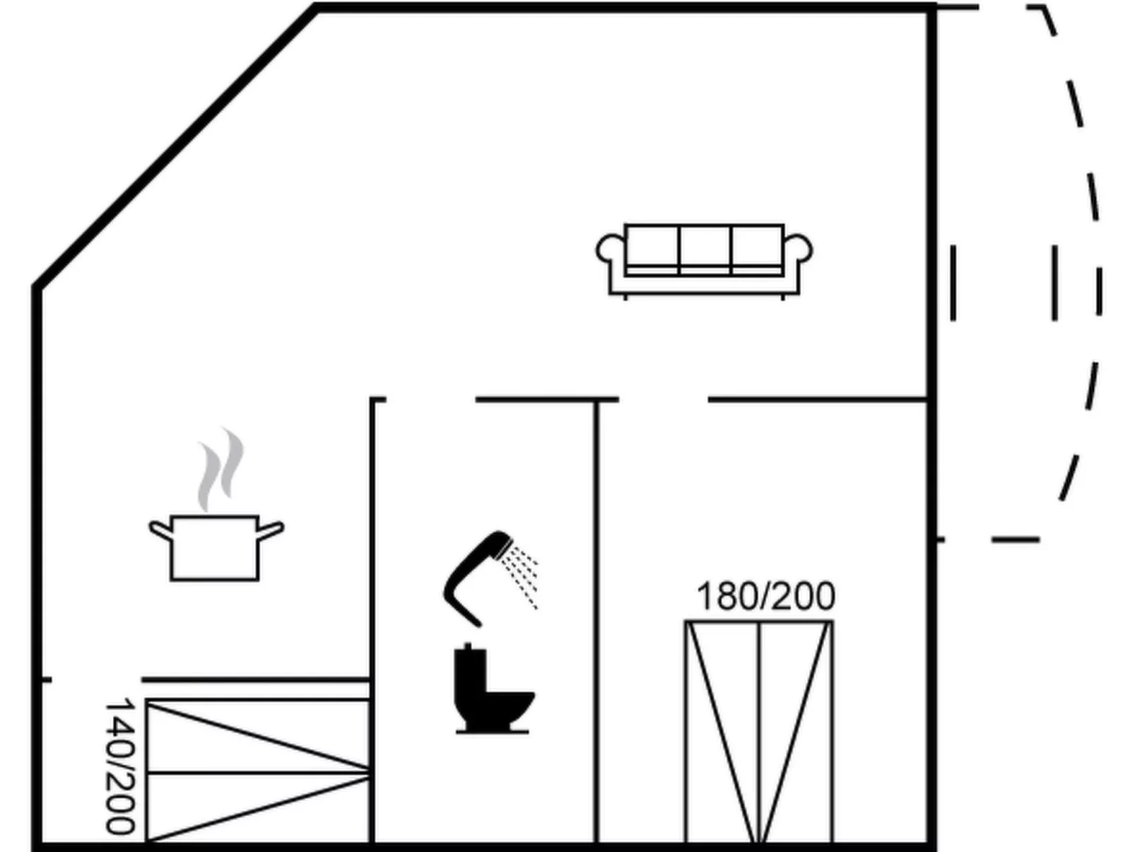 "Franca" - 75m from the sea