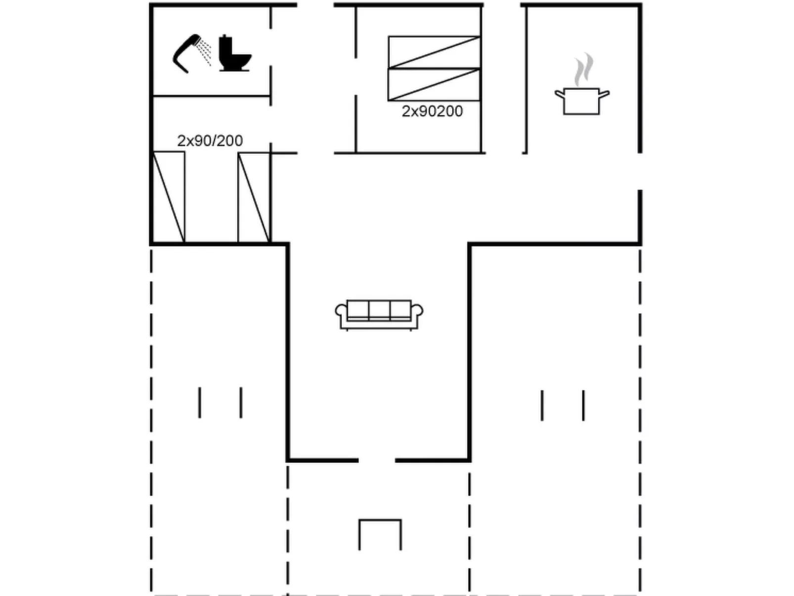 "Caren" - 75m from the sea