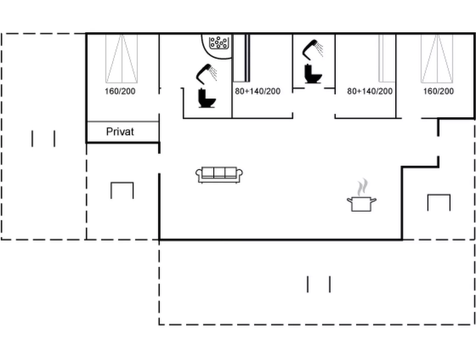 "Ehmi" - 750m from the sea