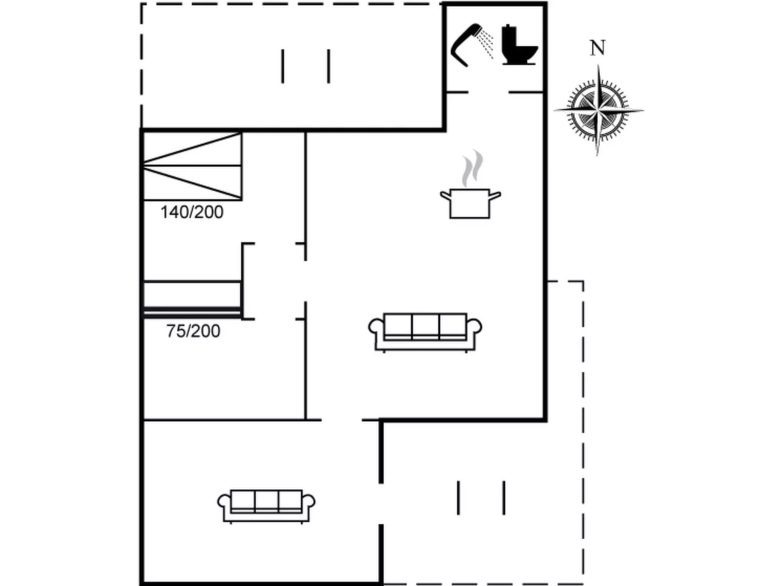 "Kimi" - 75m from the sea