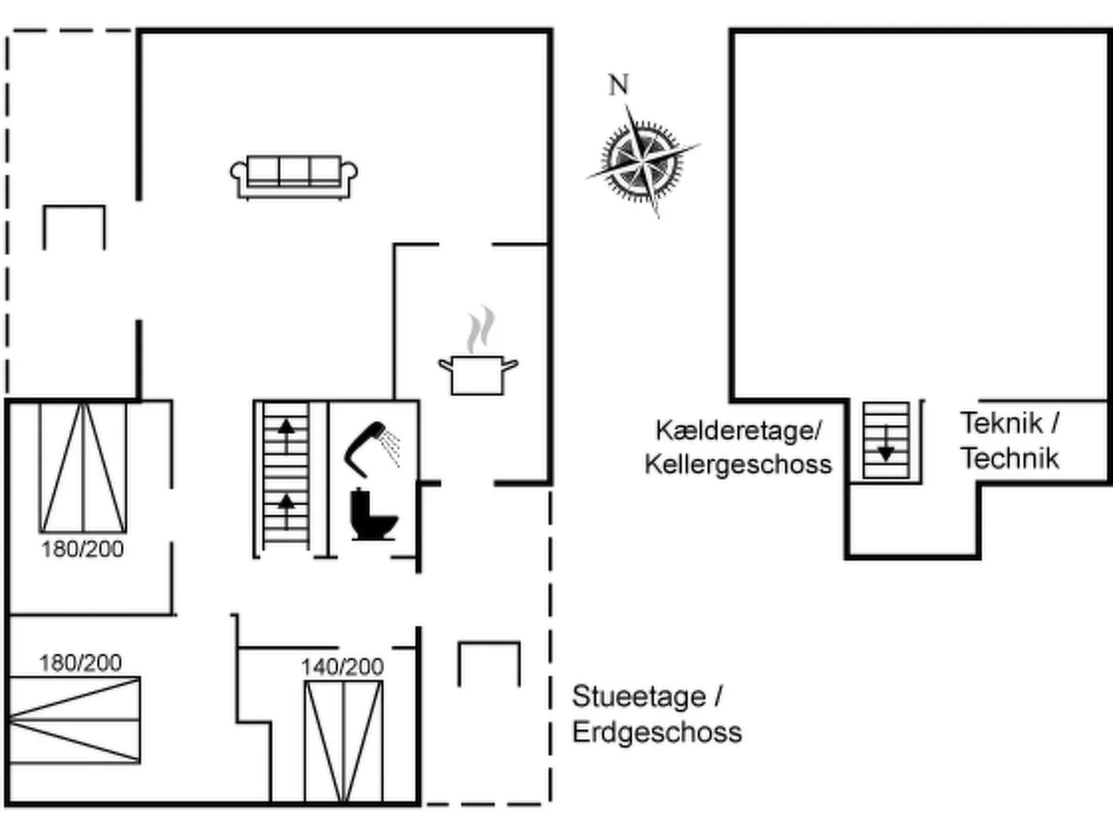 "Awenita" - 250m from the sea