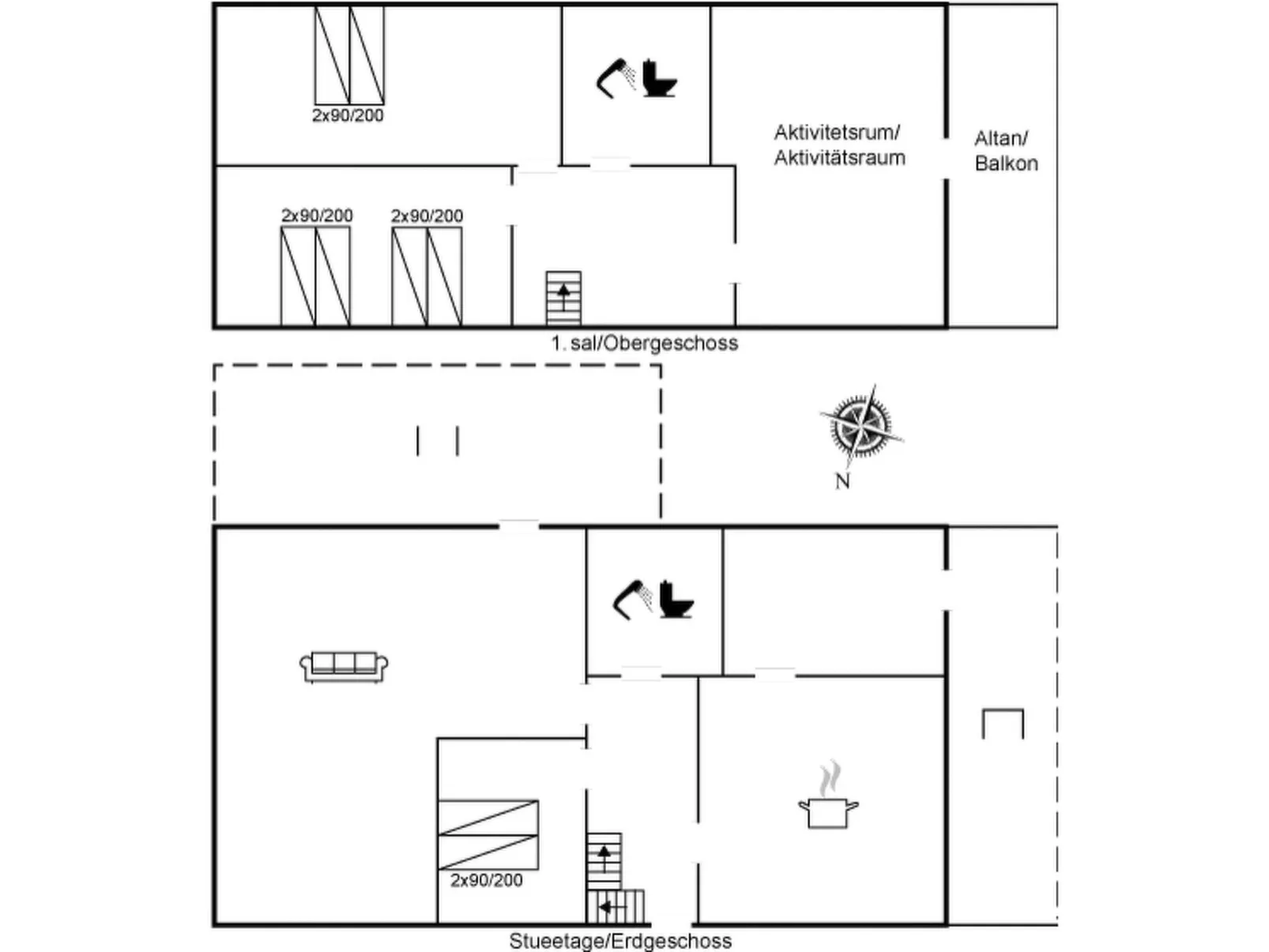 "Benedikt" - 150m from the sea