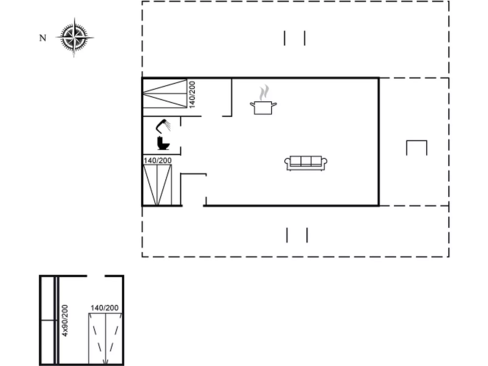 "Bent" -  from the sea