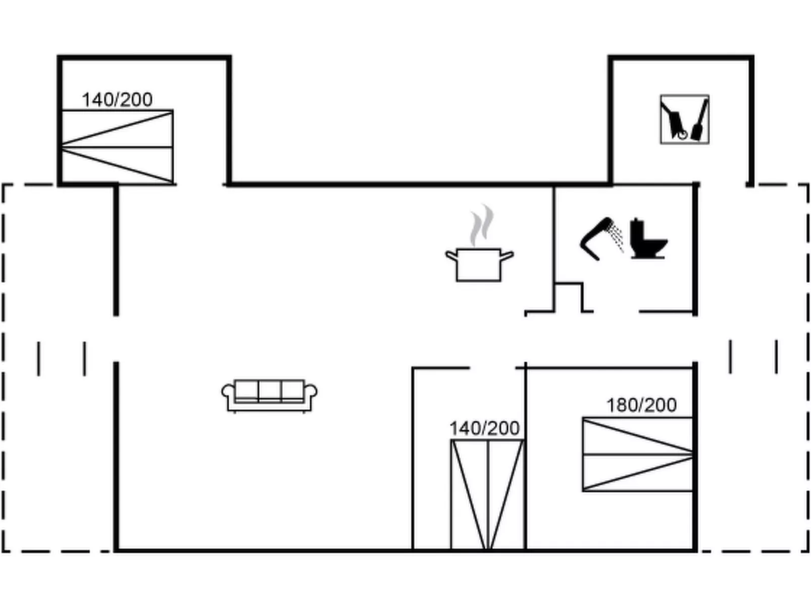 "Gonda" - 2km from the sea