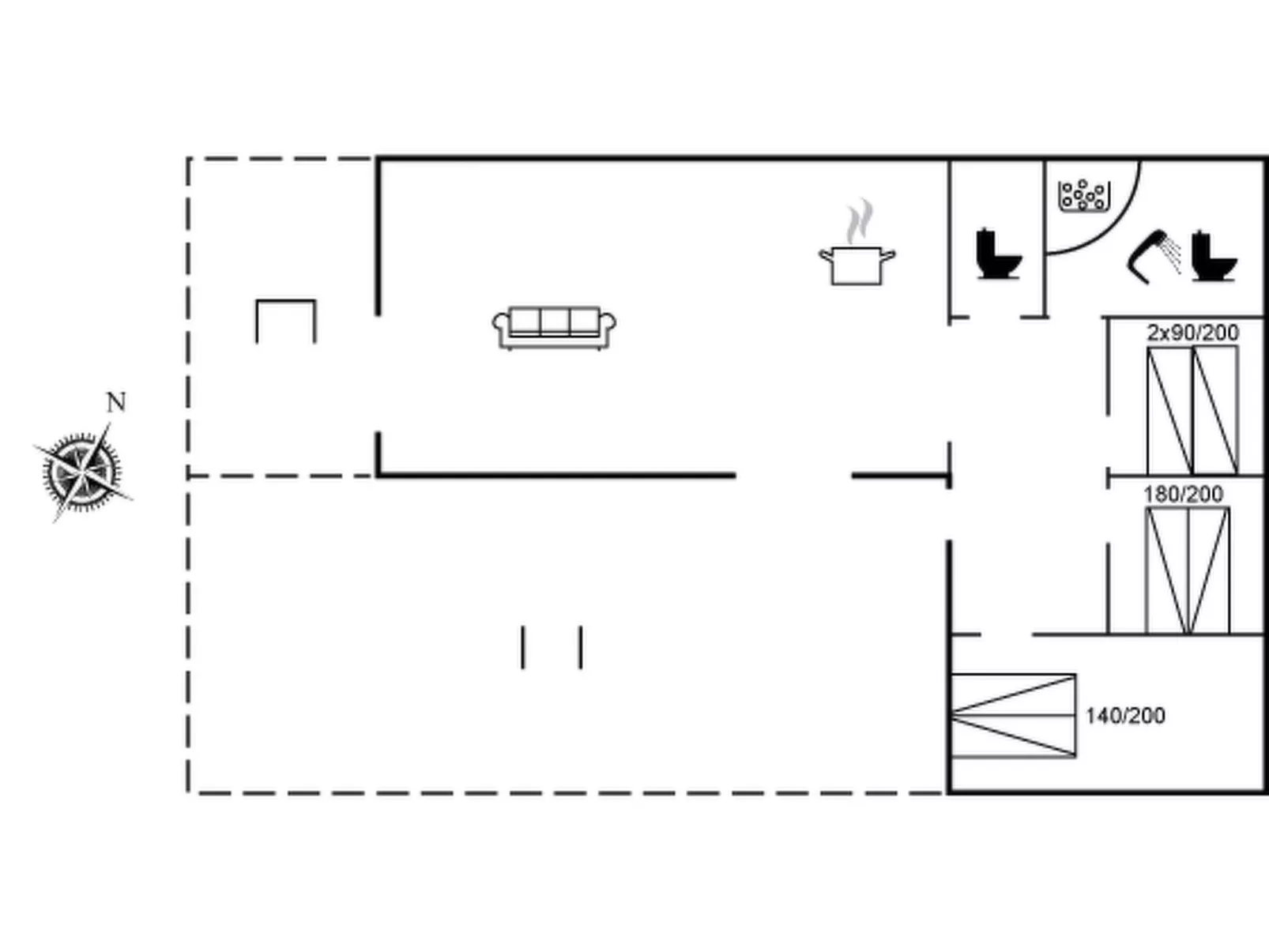 "Falki" - 320m from the sea