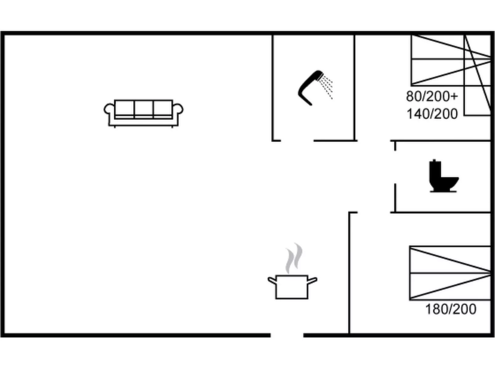 "Reeta" - 450m from the sea