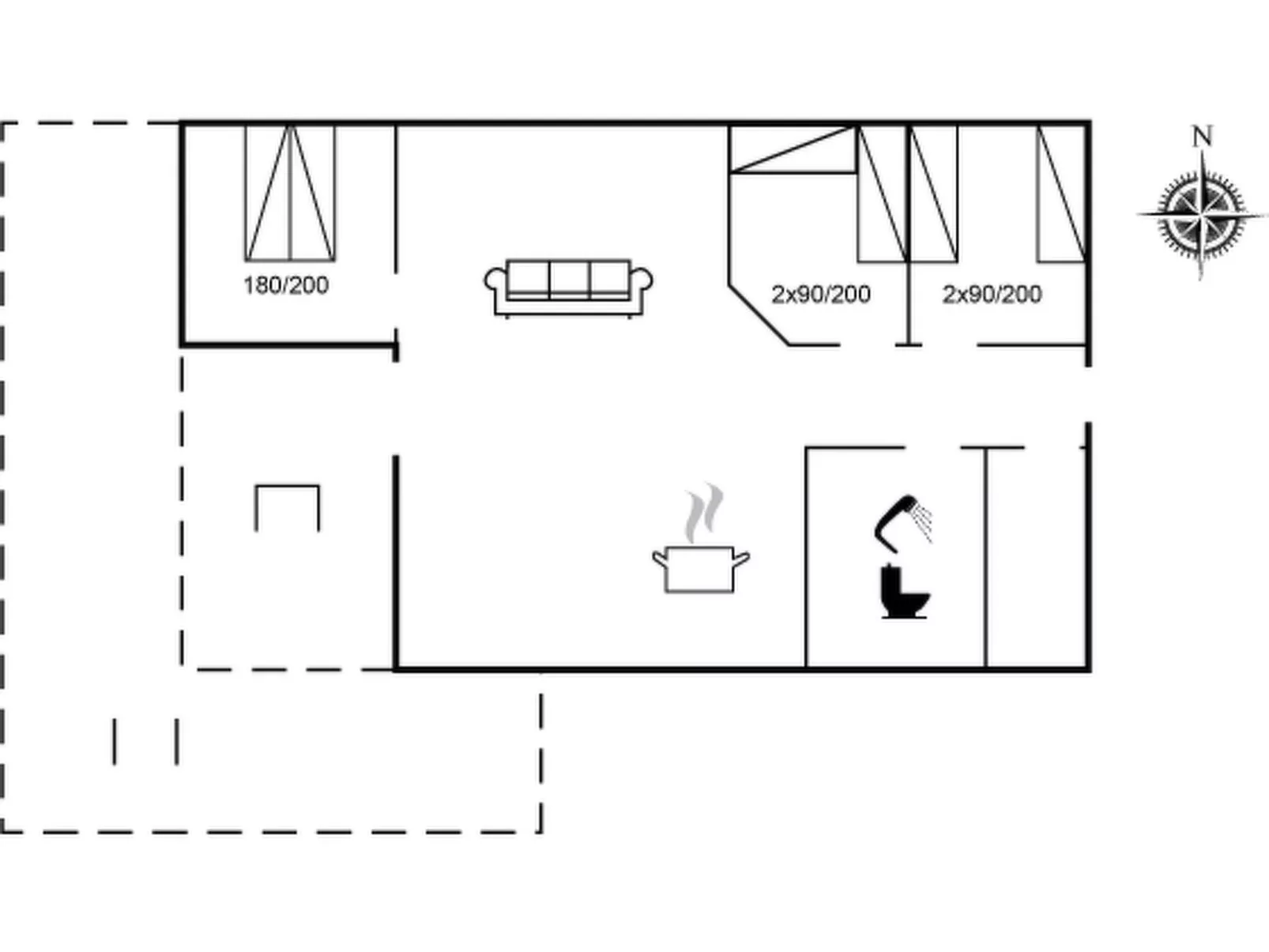 "Ebertine" - 740m to the fjord