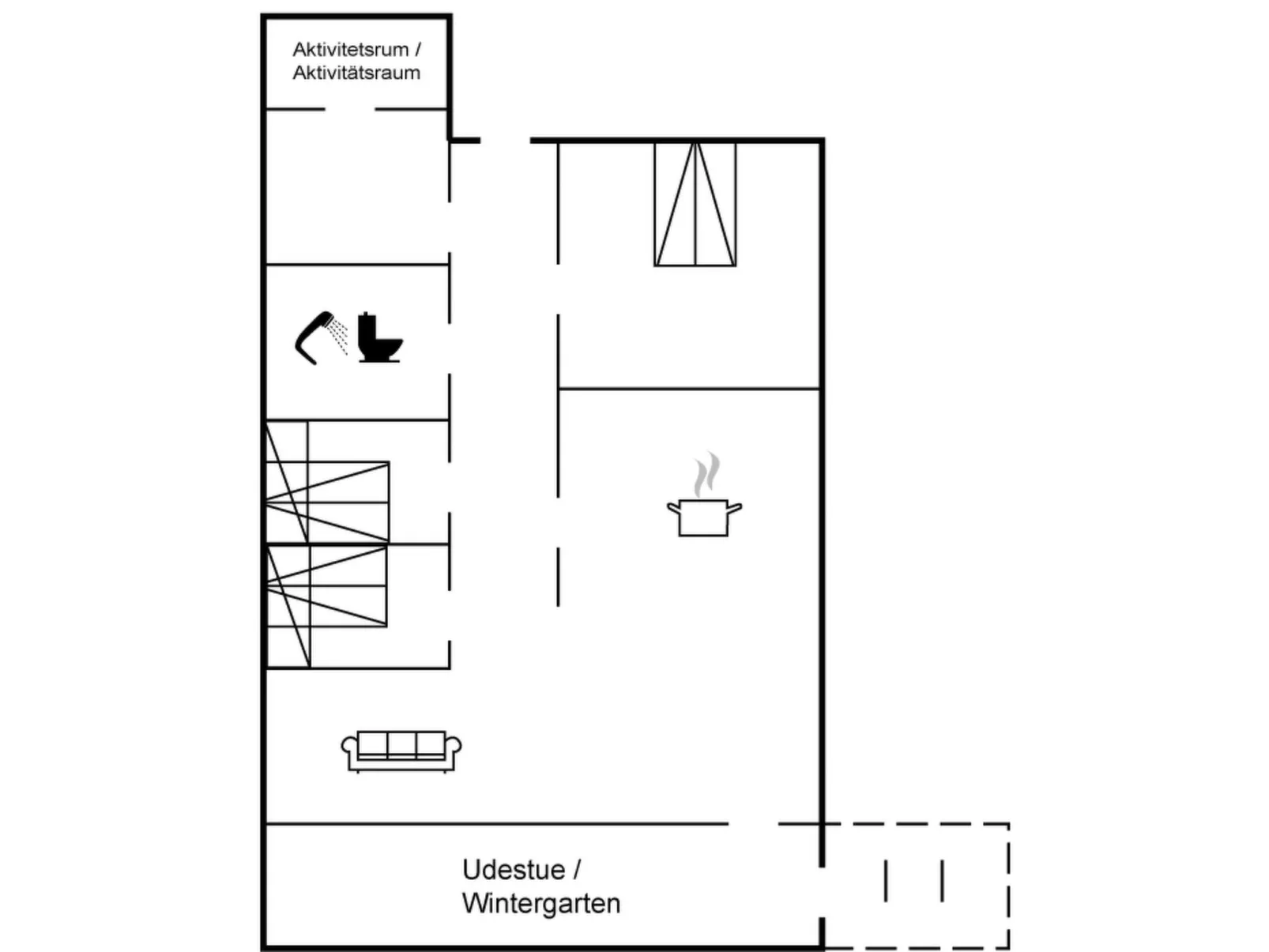 "Svein" - 500m to the fjord