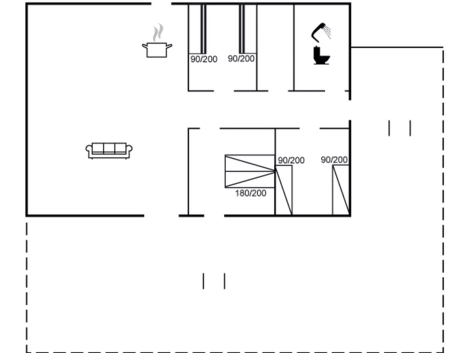 "Milena" - 1.5km from the sea