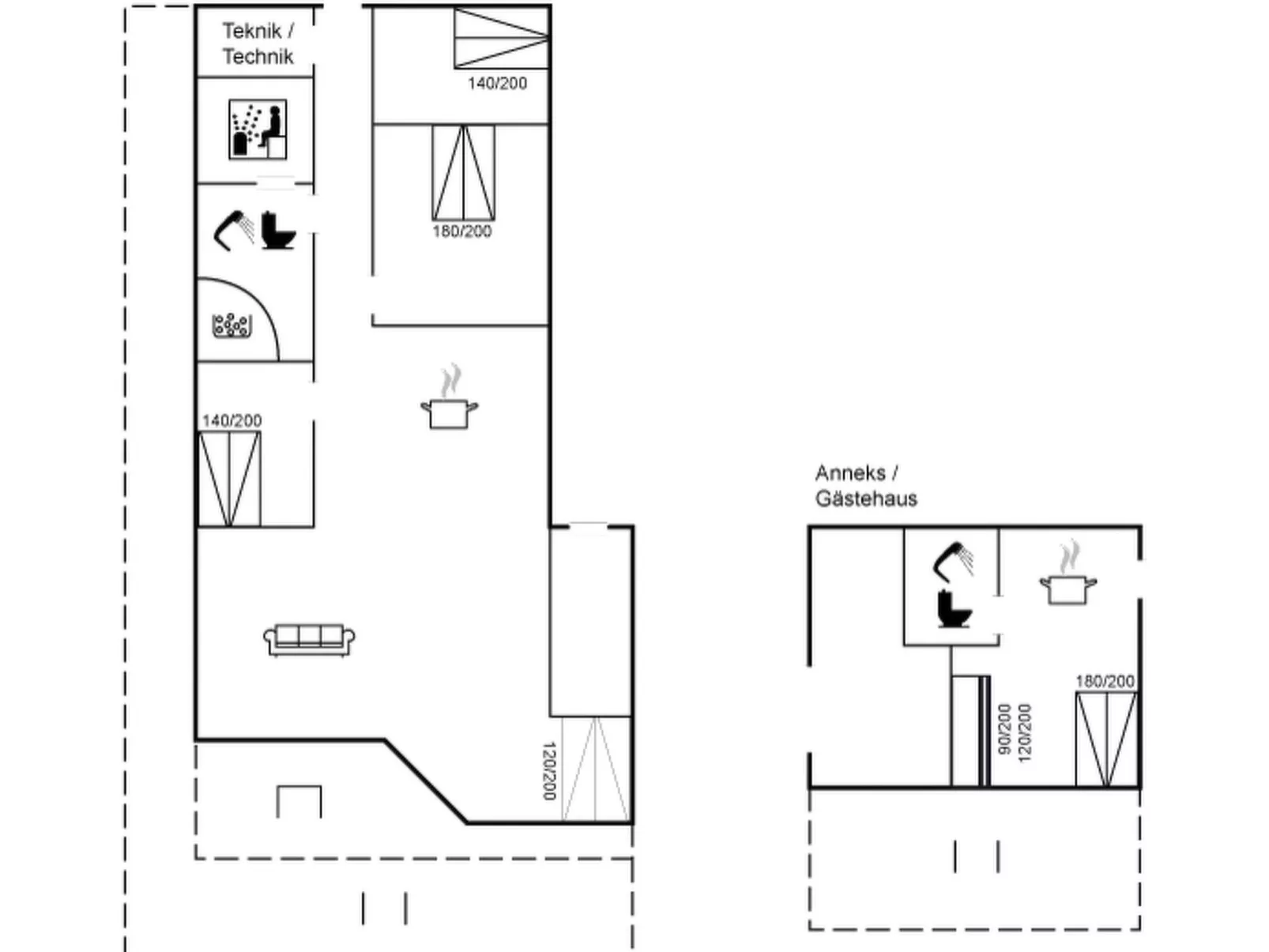 "Swarthofthi" - 340m to the fjord