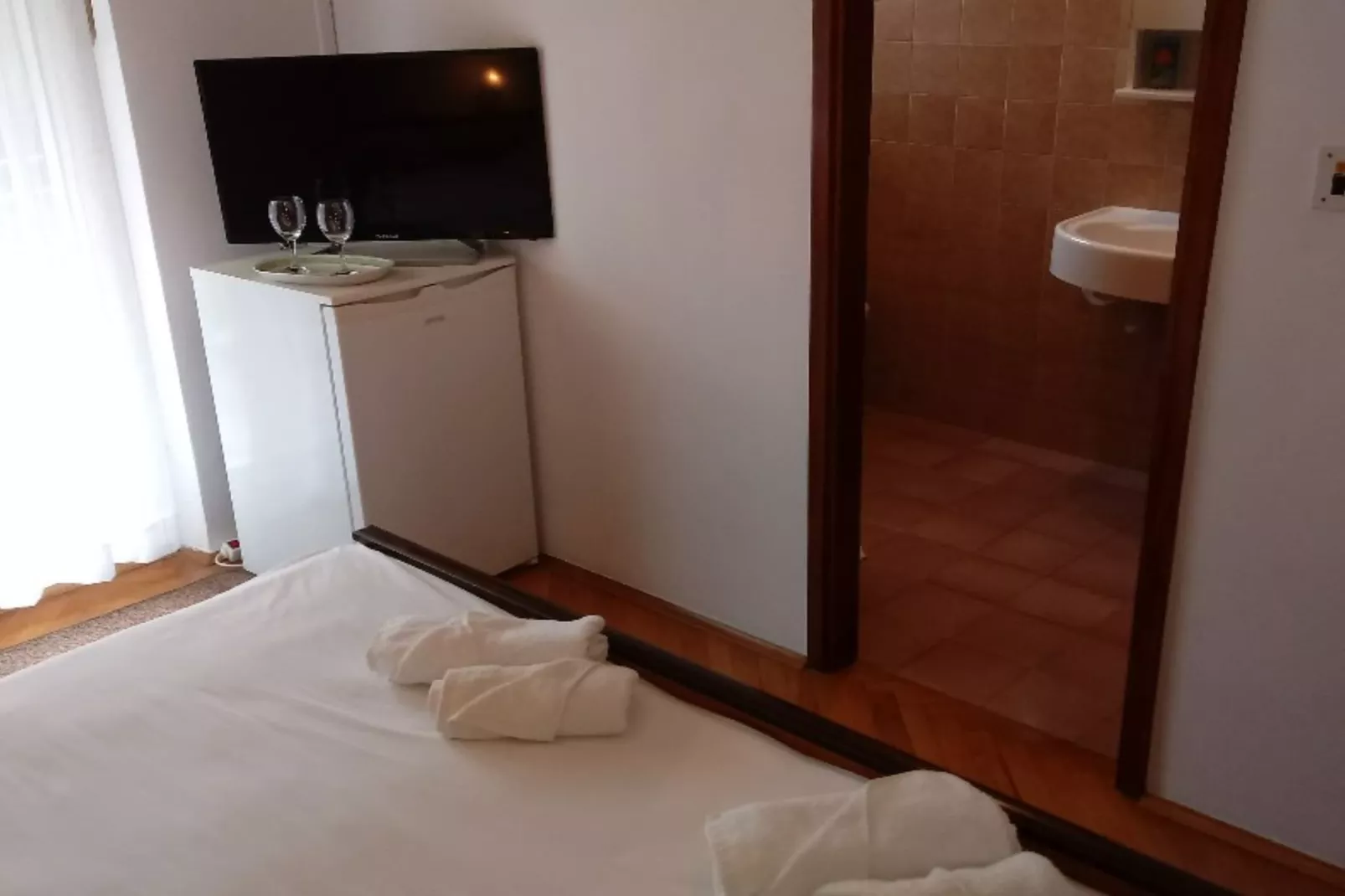 Apartments Jaman Dalmatica Čiovo - Double Room with Garden View and Balcony