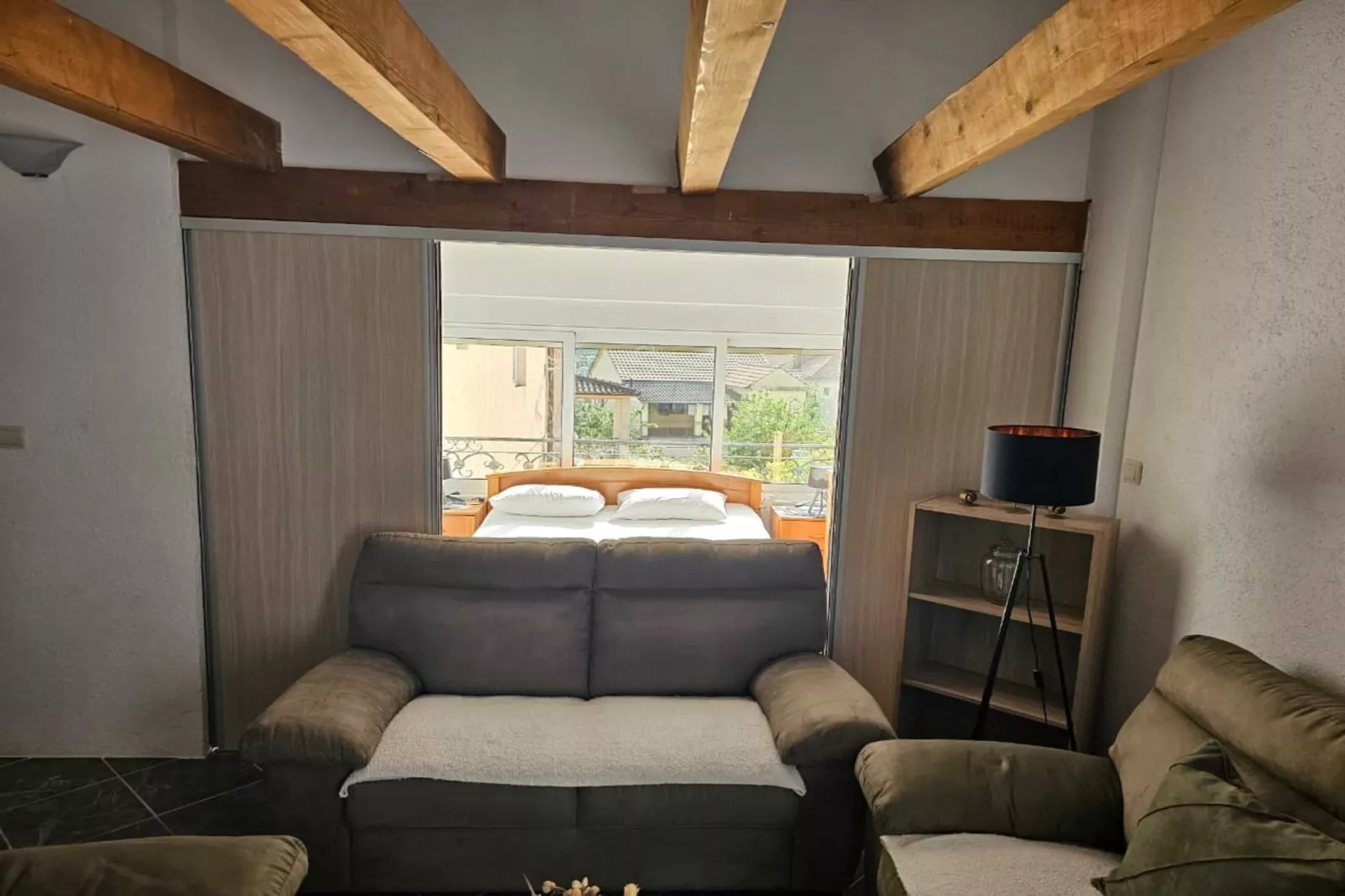 Chic & Sleek Apartments in Kotor - One Bedroom Apartment with Balcony and Partial Sea View - Attic (5)