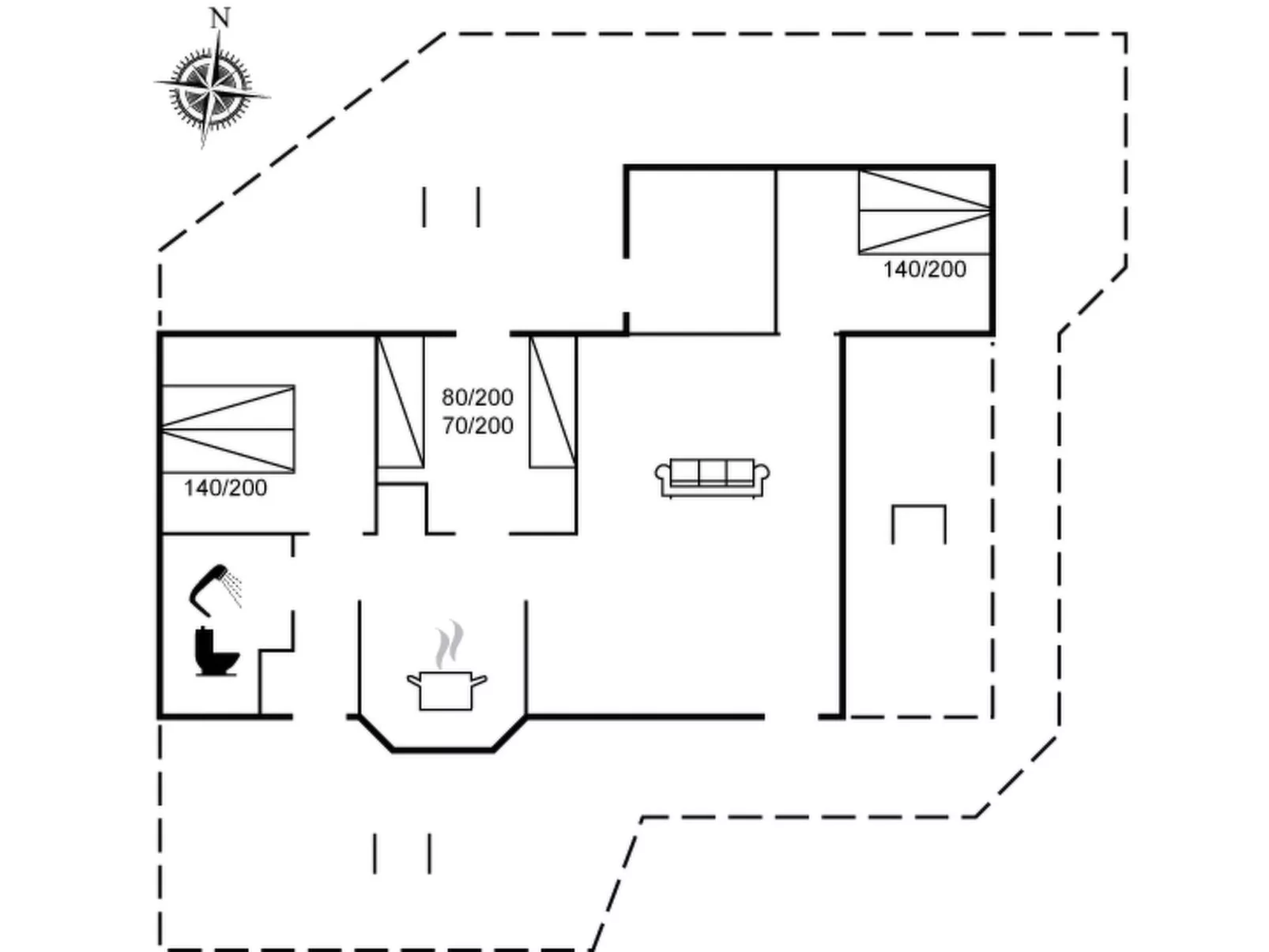 "Tjarven" - 350m from the sea