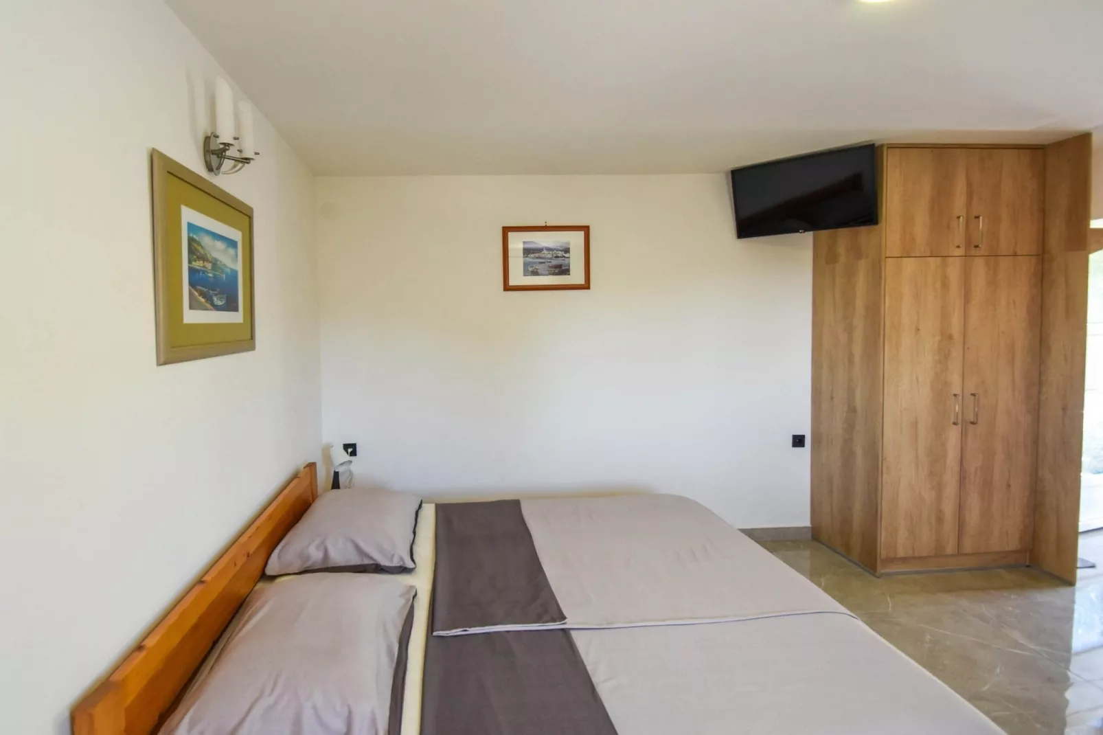 Apartments Jaklin -  Studio Apartment with Balcony and Sea View C