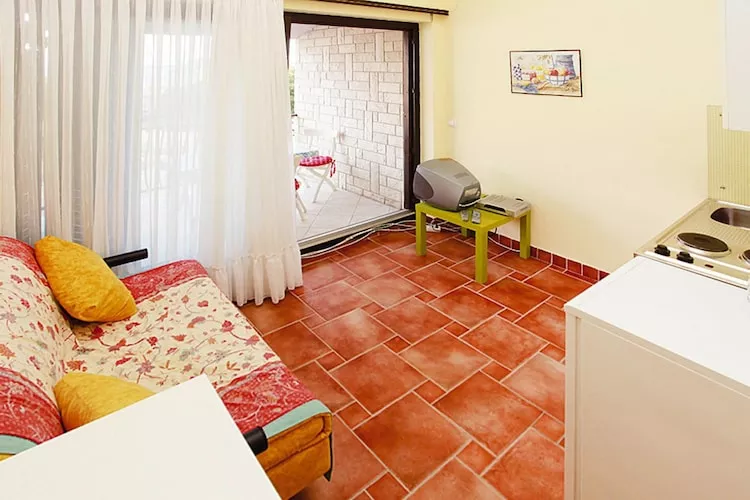 Apartments Pontos, Jadranovo-2-Raum-App., A4, ca. 35 qm, für 3 Pers.