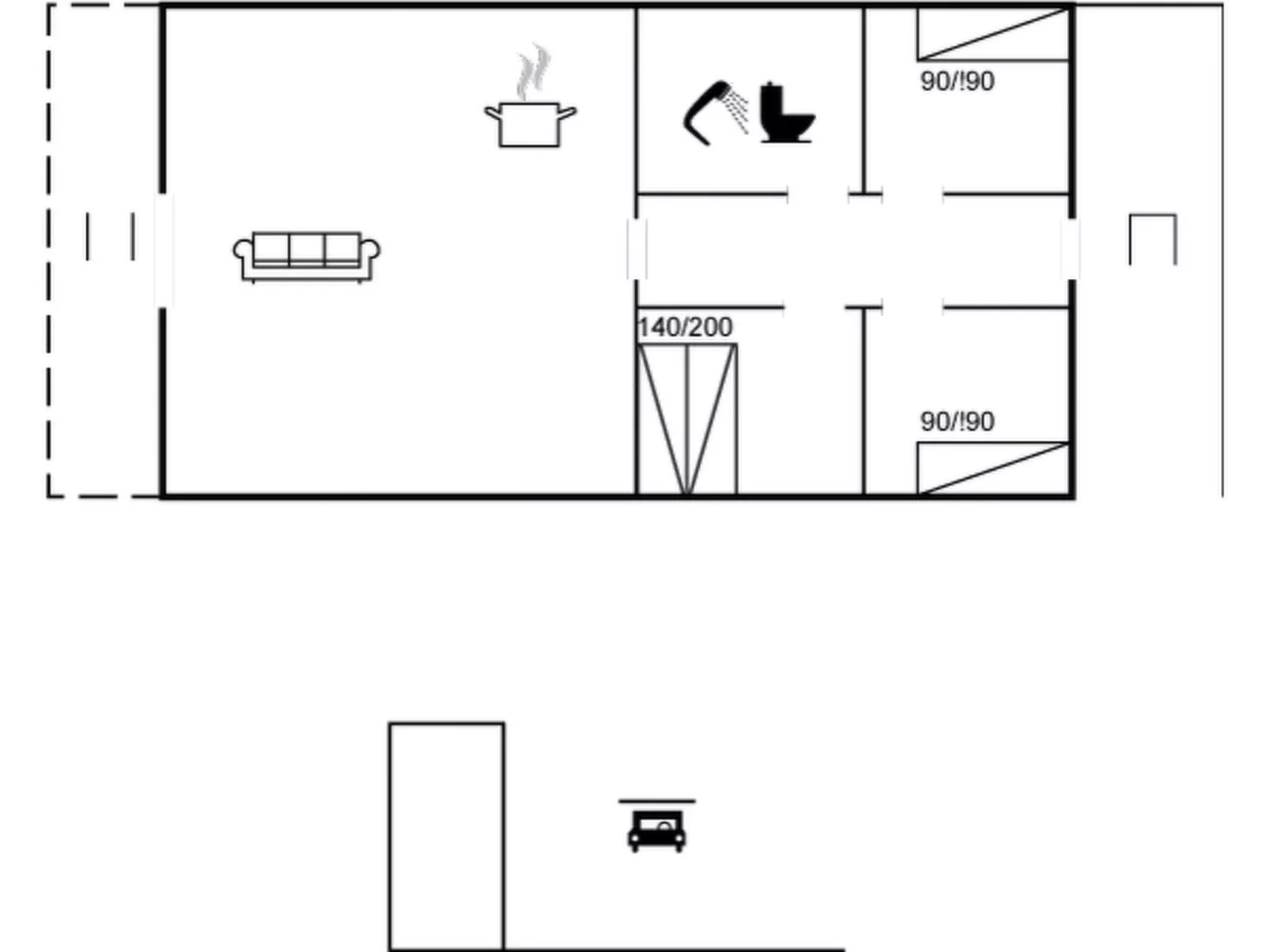 "Gerarda" - 450m from the sea