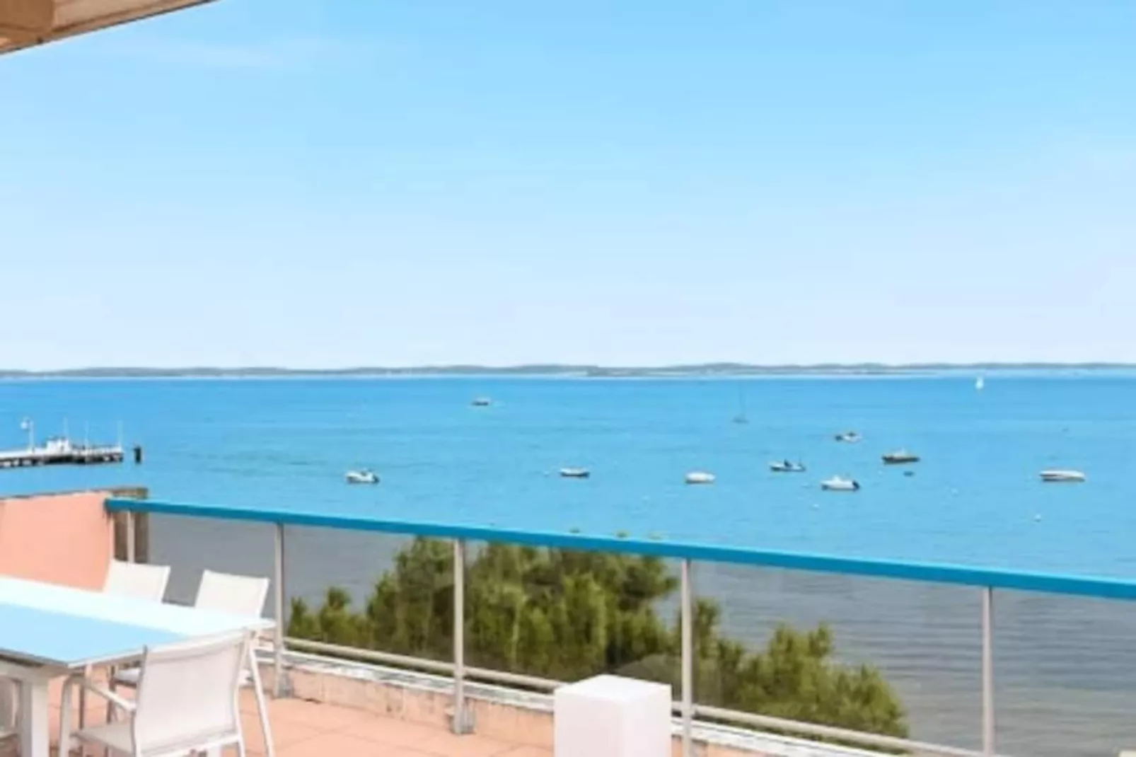 Terrasse & Horizon Bleu-duplex Vue Mer &agrave; Arcachon