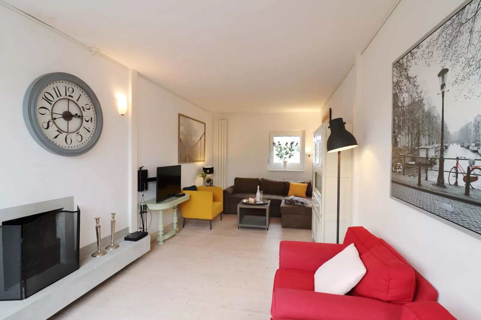 Marie aan Zee-Woonkamer