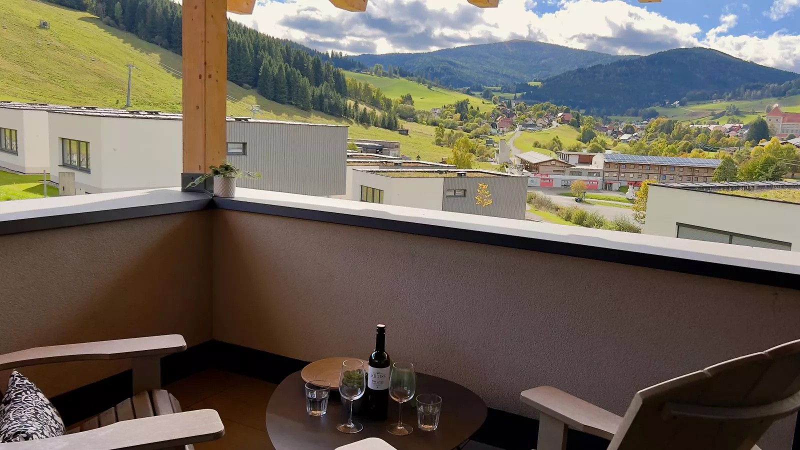 Grebenzen Lodge Pabstin 36B-Terrasbalkon