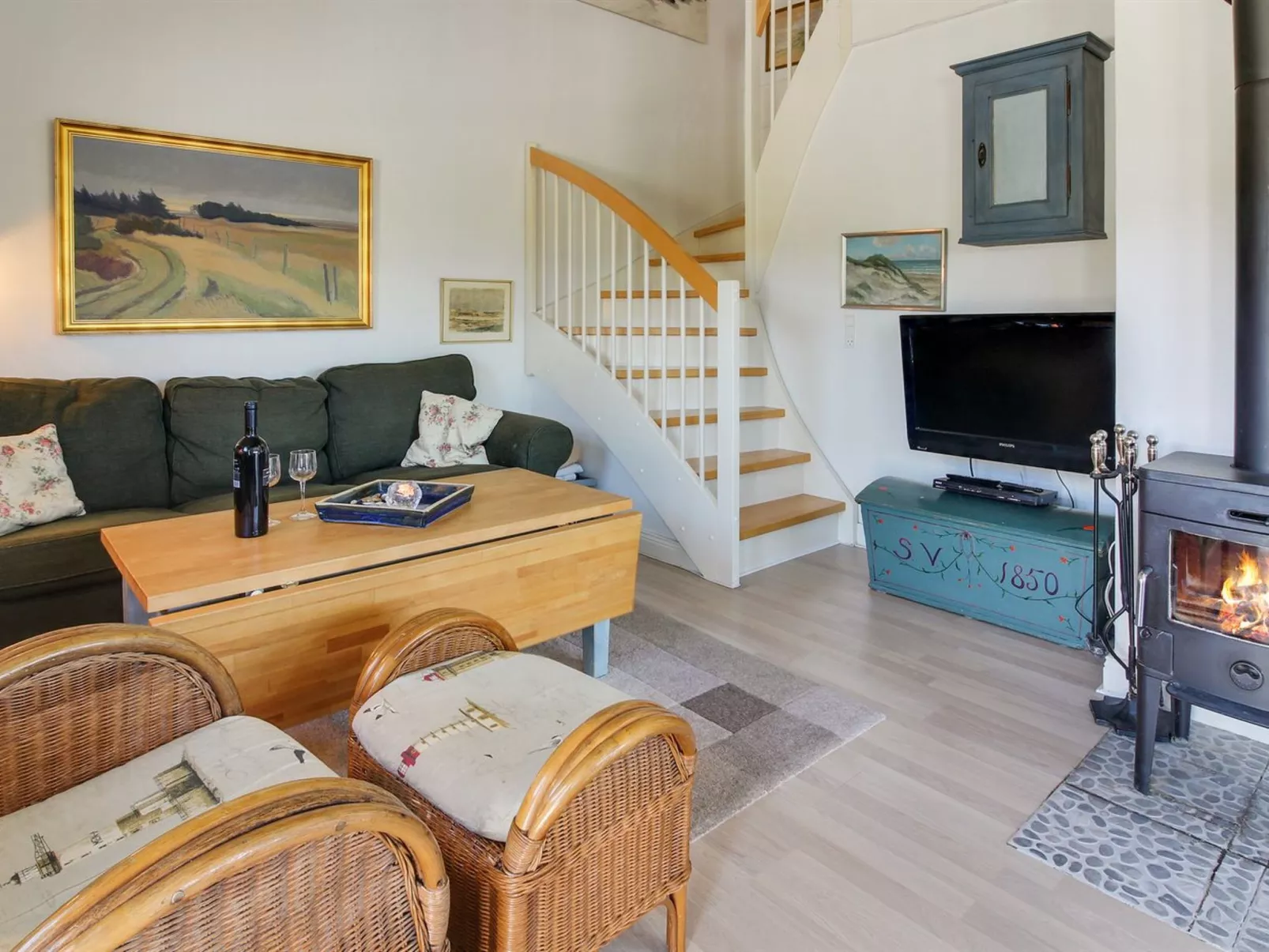 "Eleonore" - 100m from the sea-Binnen