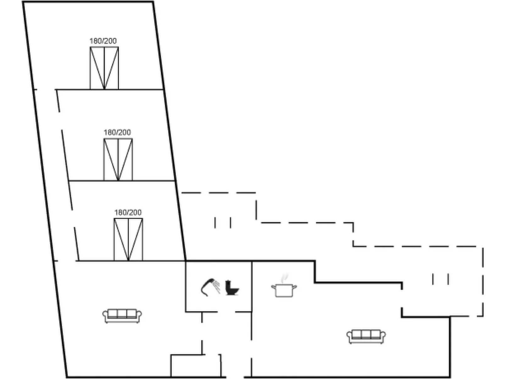 "Edithe" - 250m from the sea