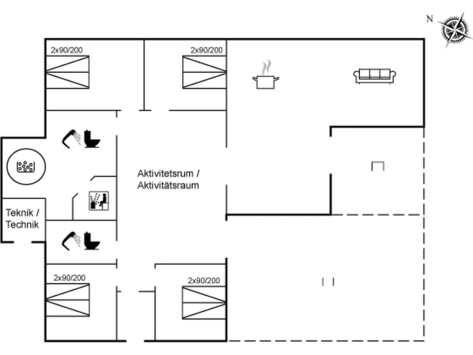 "Lilie" - 270m from the sea