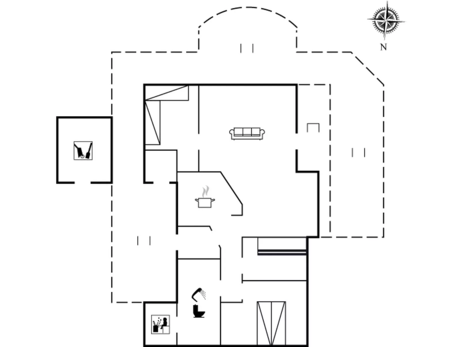 "Mine" - 300m from the sea