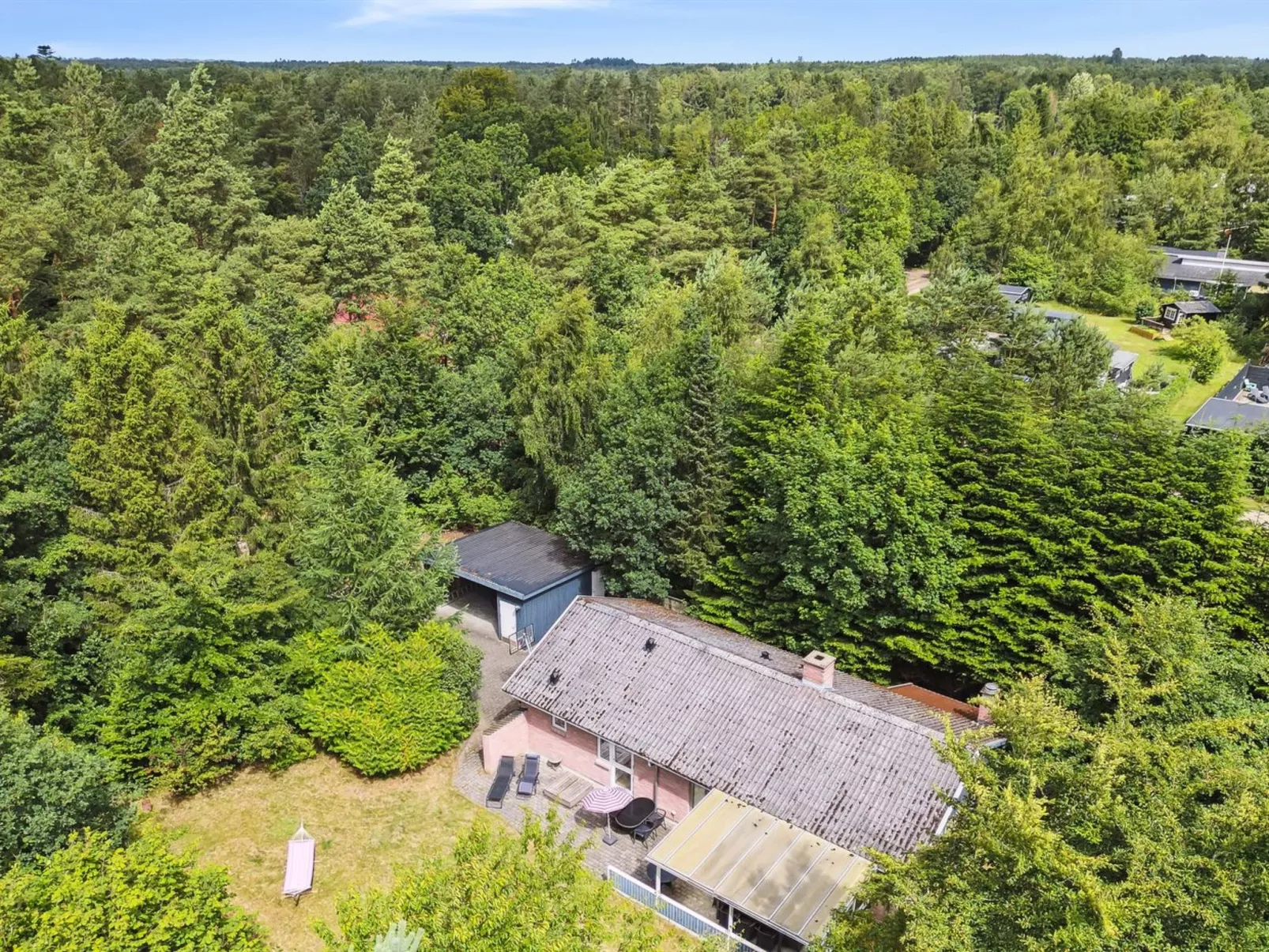 "Ingebrit" - 7km from the sea-Buiten