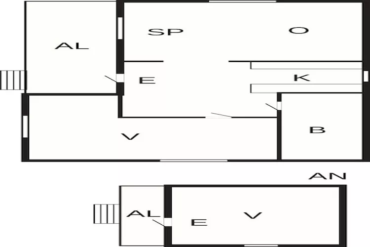 4 sterren vakantie huis in Backaryd-Plattegrond