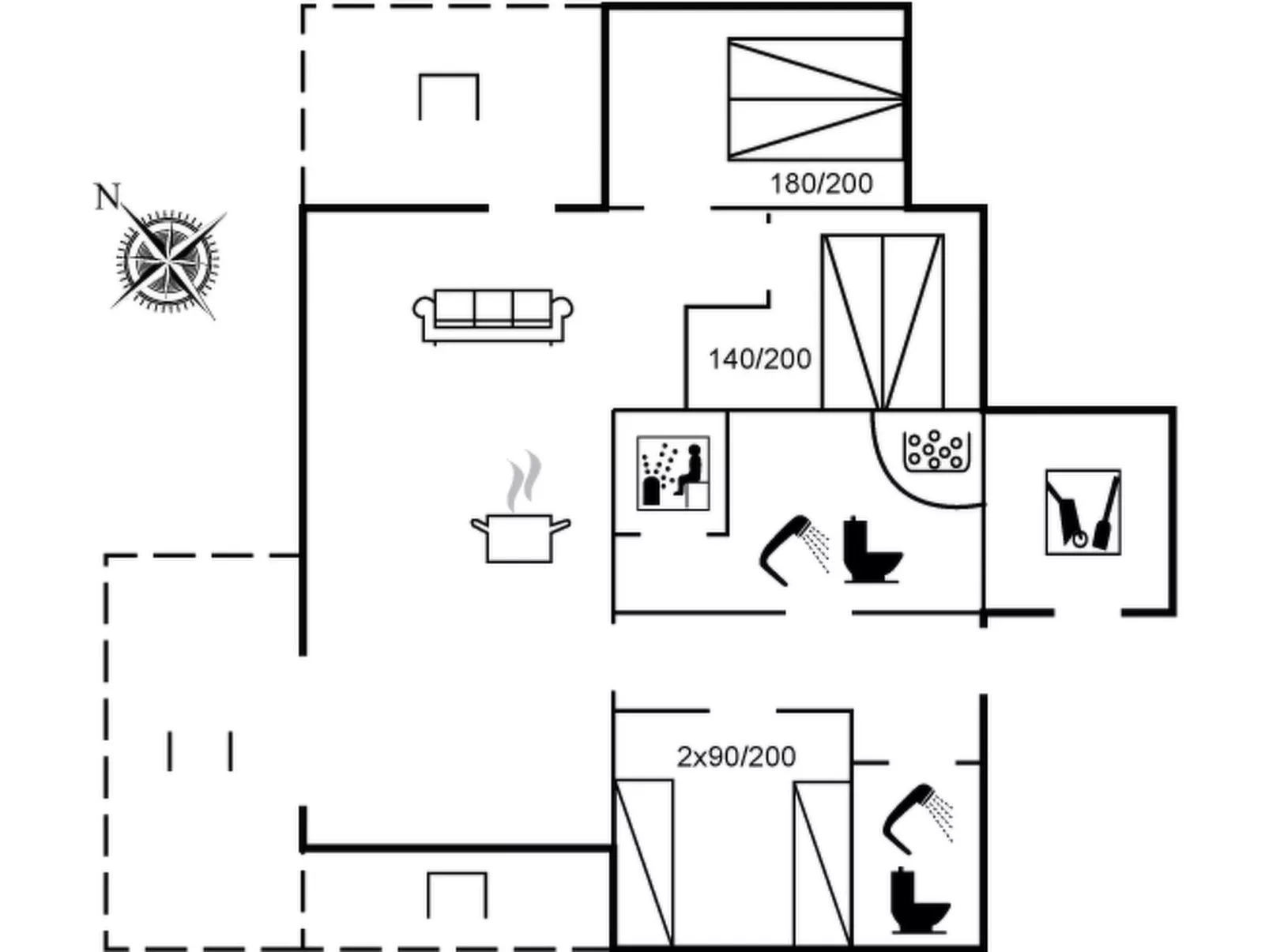"Salmina" - 900m from the sea