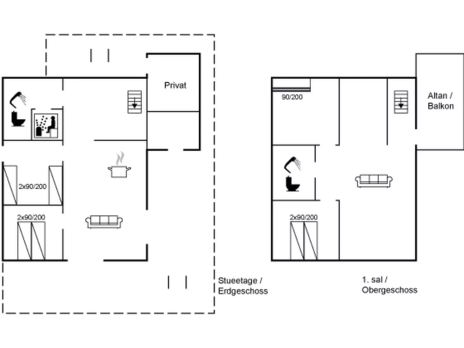 "Hunding" - 2.5km from the sea