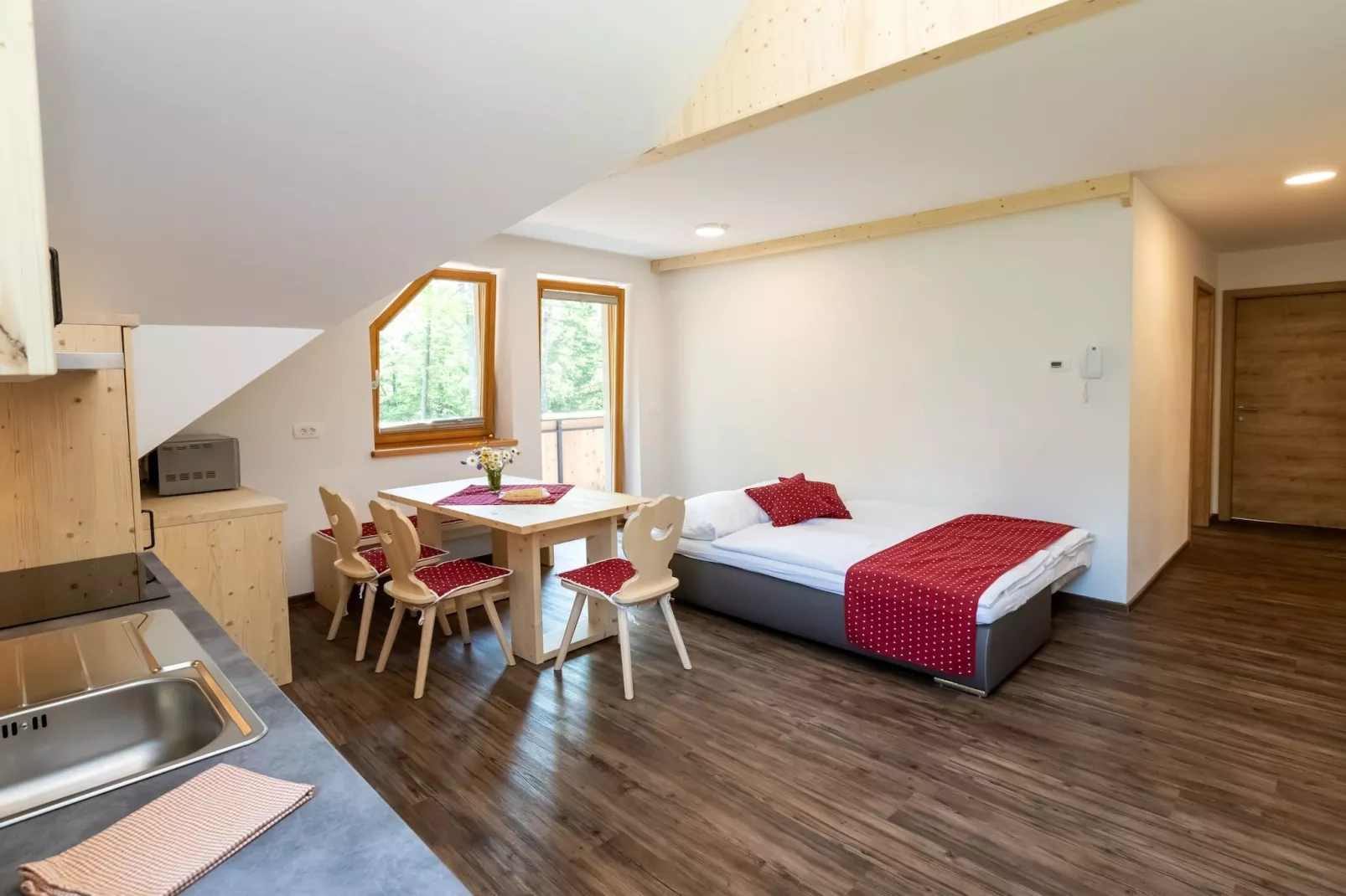 The Woodland Nook Apartments Bohinj - Standard Two Bedroom Apartment with Balcony (owner D)