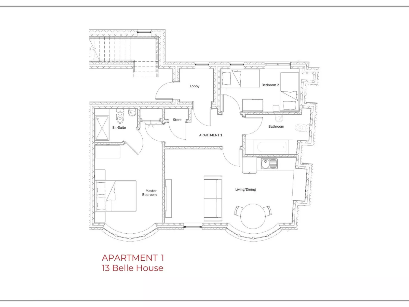 Belle House, Apt 1