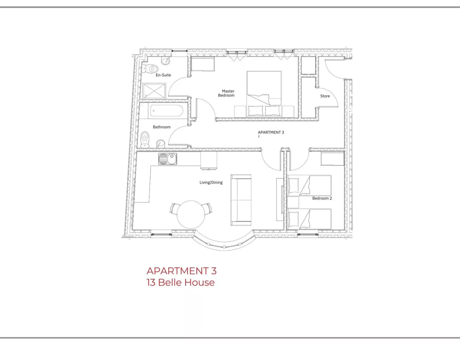 Belle House, Apt 3