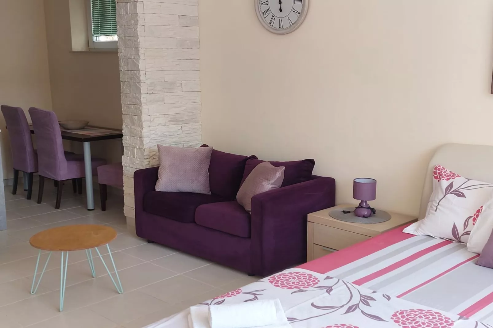 Villa Apartments Kumbor President - Studio Apartment With Sea View (Zira)