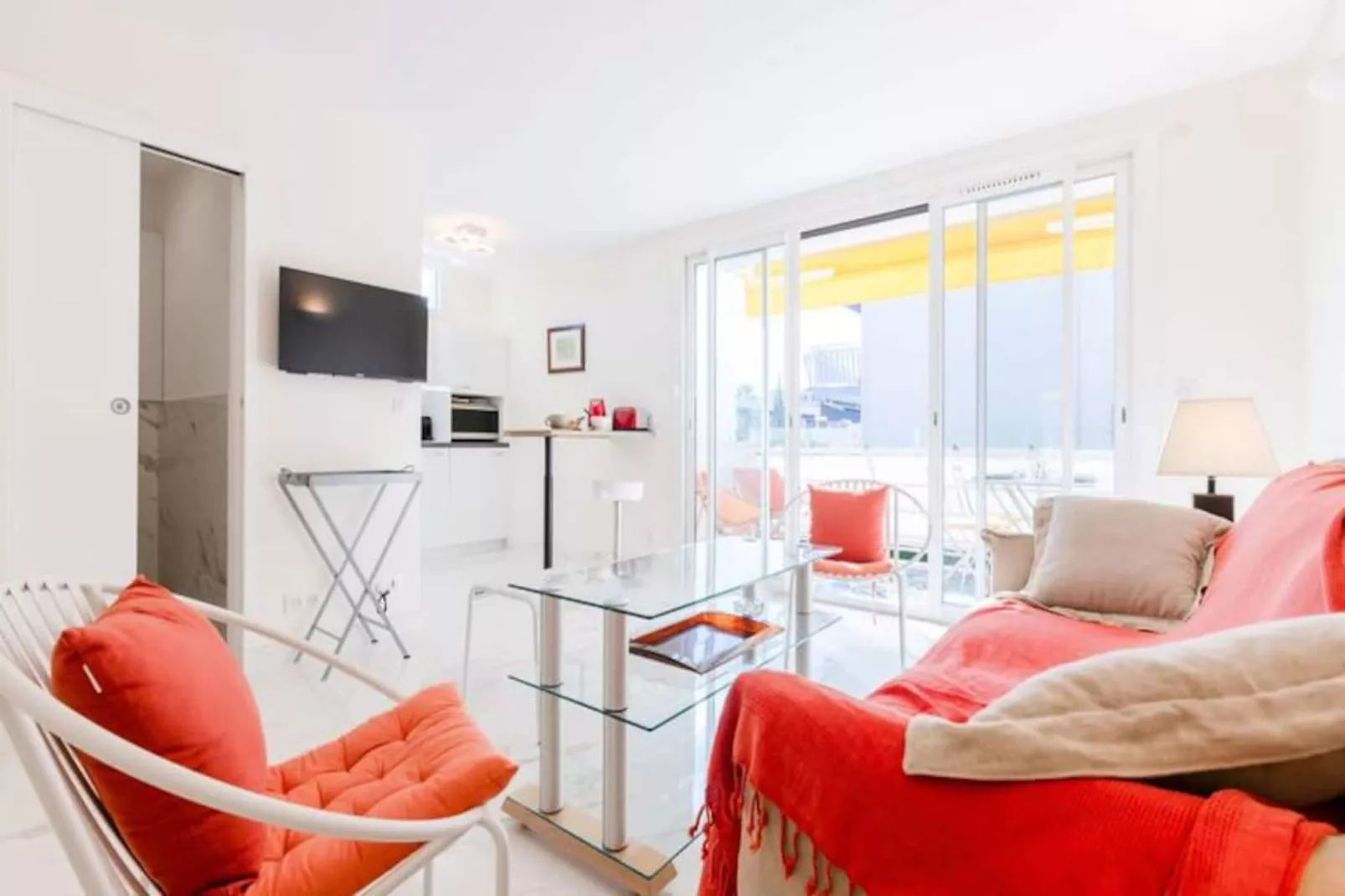 Résidence 2p De Style Avec Terrasse, Domaine Privé Palm Beach