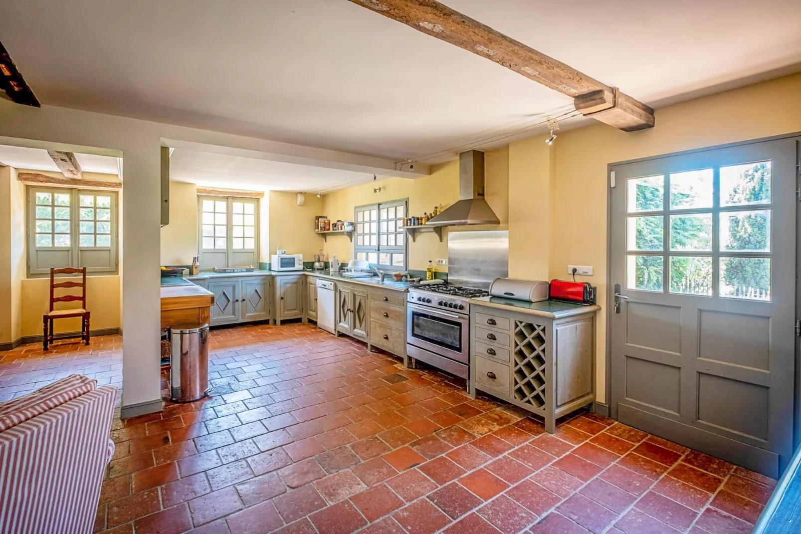 Villa Le Houga-Keuken