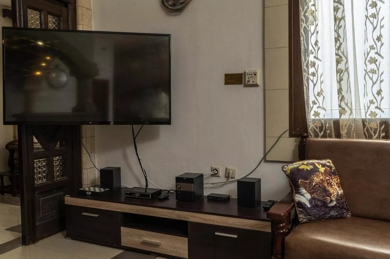 Holiday home, Stalos-Villa Giorgos-Woonkamer