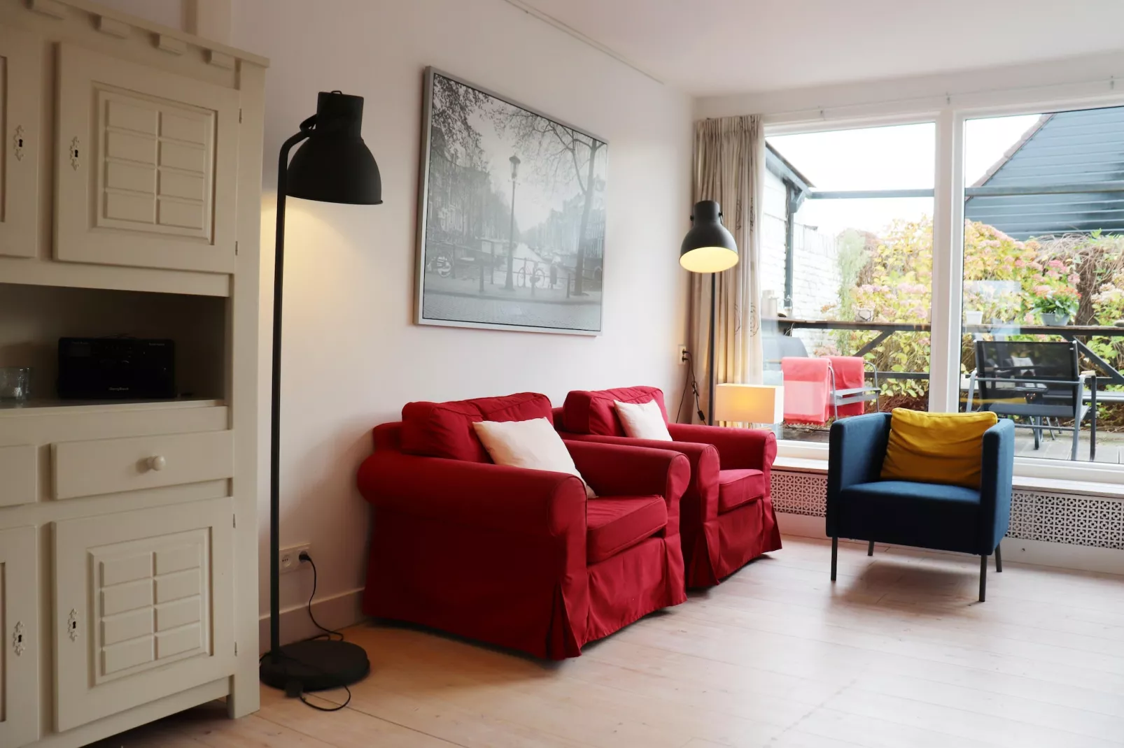 Marie aan Zee-Woonkamer