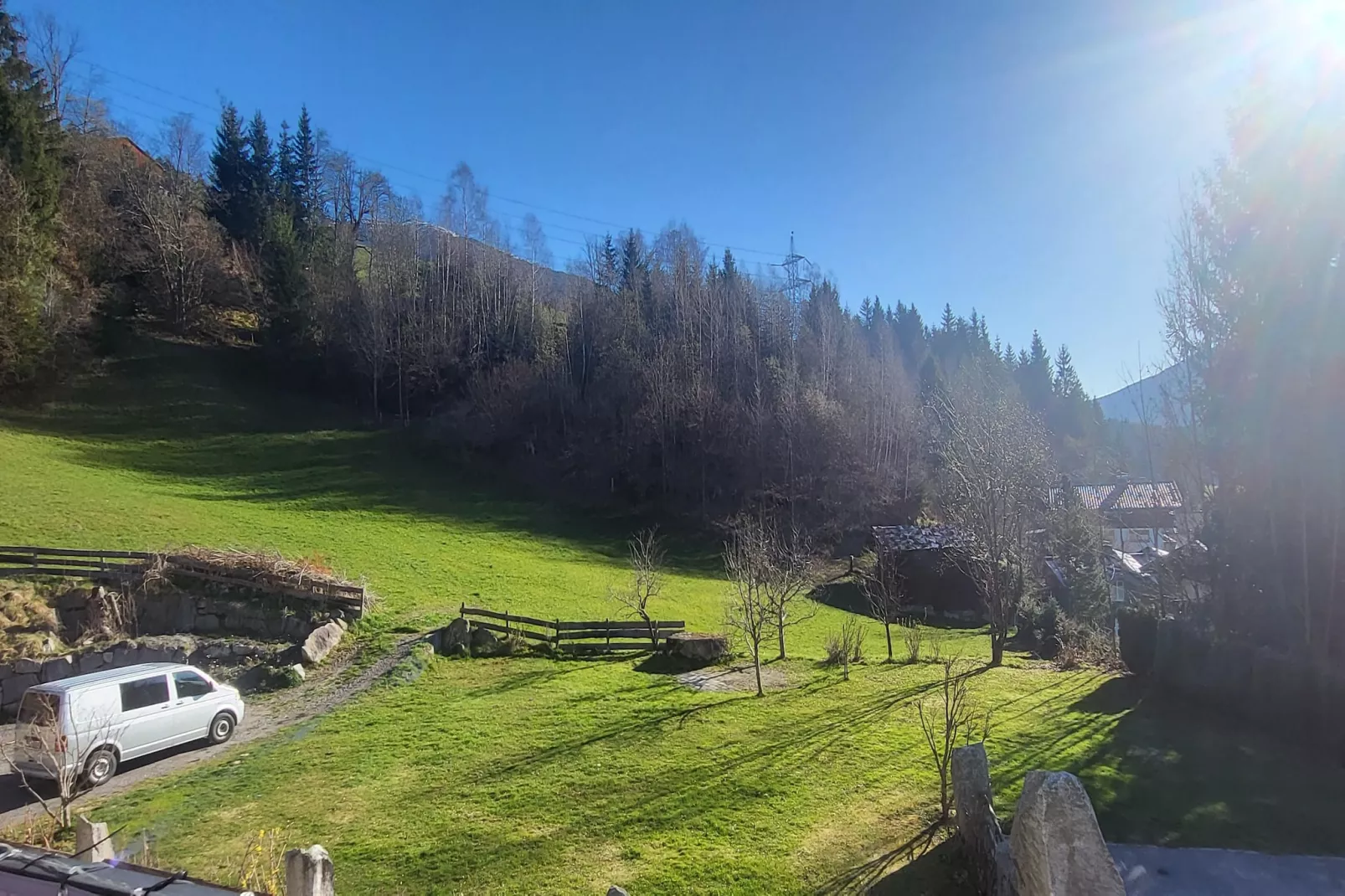 Penthouse Tauernfenster-Uitzicht zomer