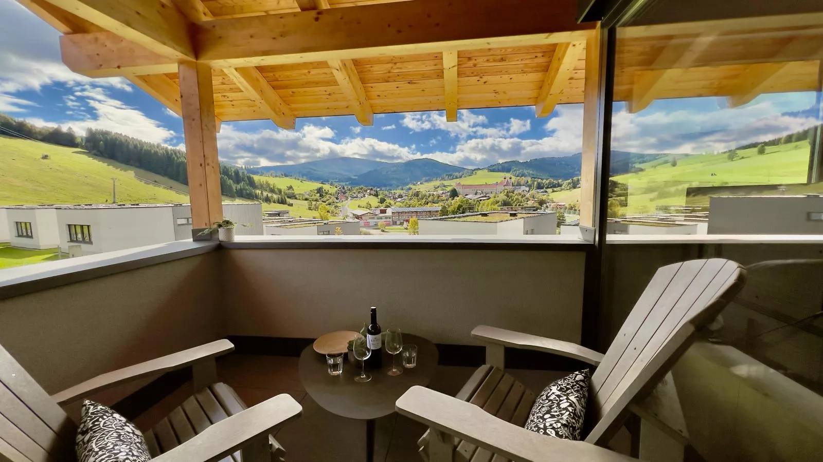 Grebenzen Lodge Pabstin 36B-Terrasbalkon