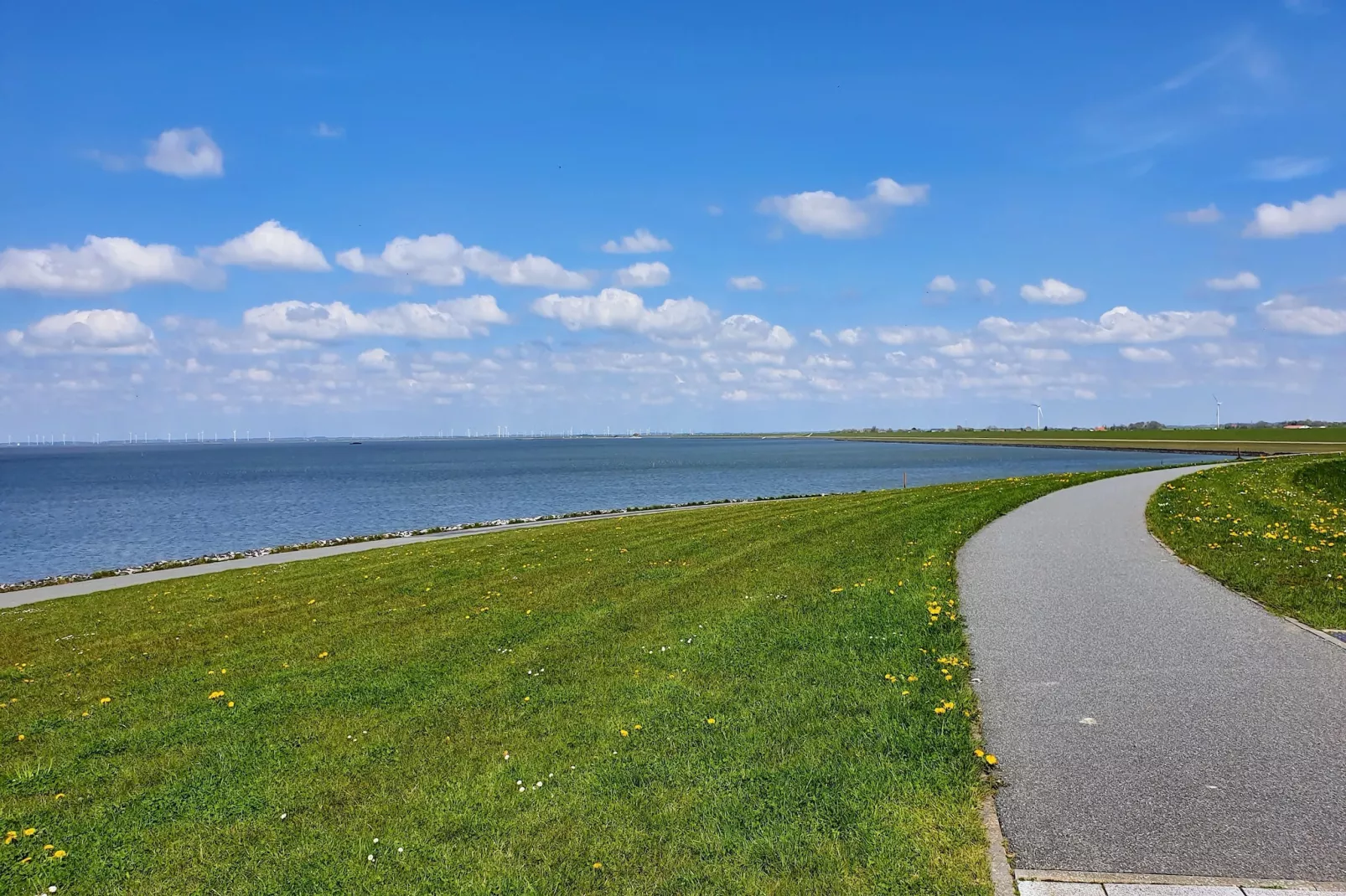 SeeZeichen auf Nordstrand - 4 Personen-Gebieden zomer 1km