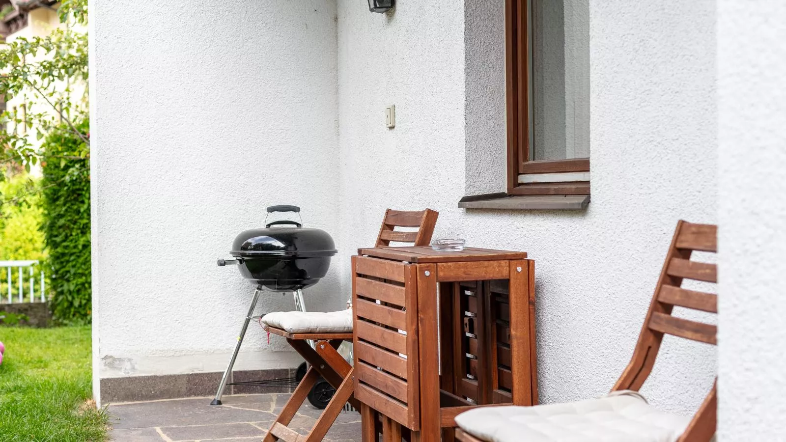 Apart An der Ache-Terrasbalkon